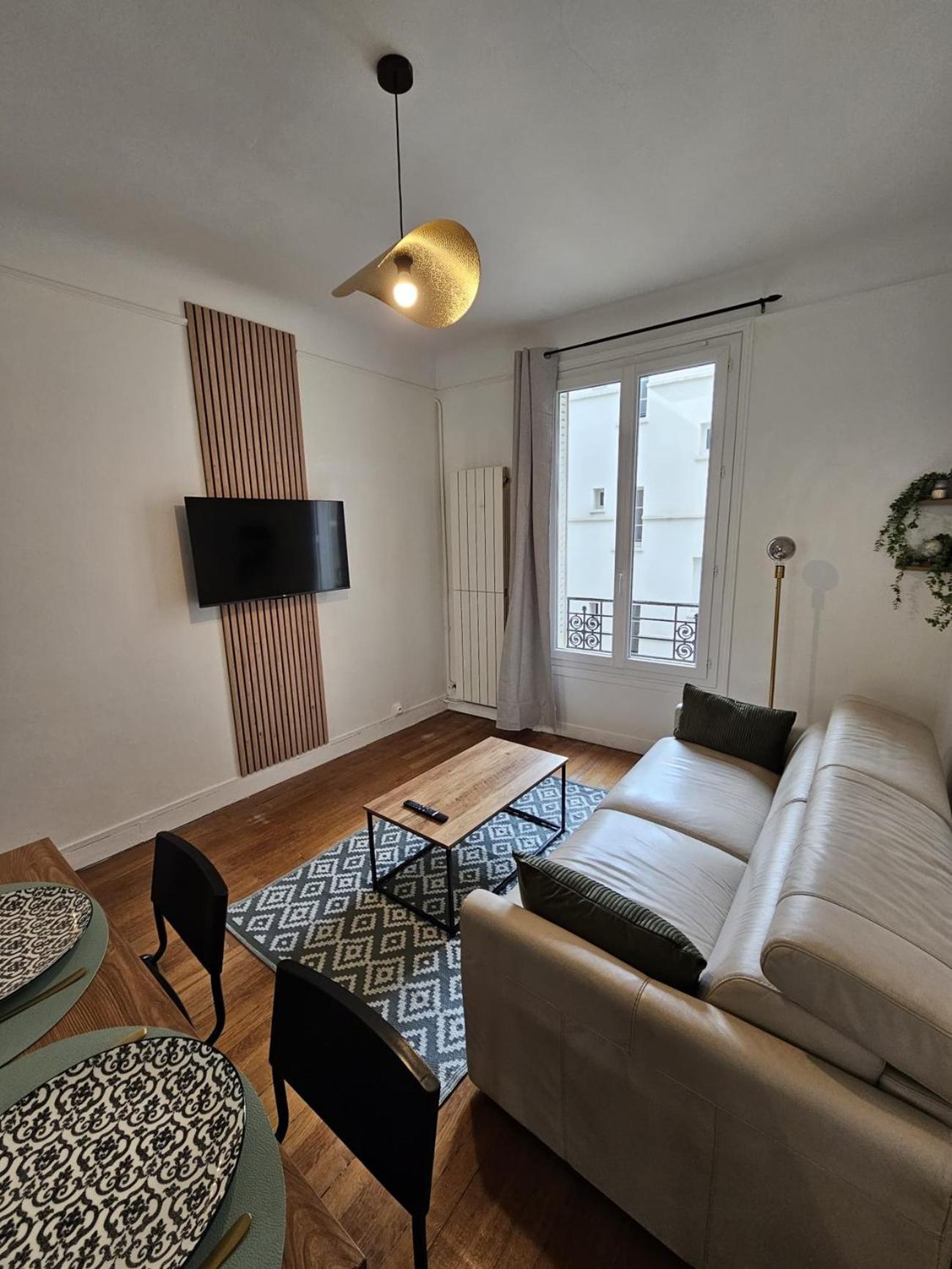 Beautiful 1 Bedroom Flat In Paris 17Th Luaran gambar